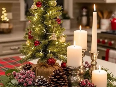 Vải sọc Caro Decor Noel nhiều kiểu [Đa dạng] Khổ 150cm PK-VAI-13